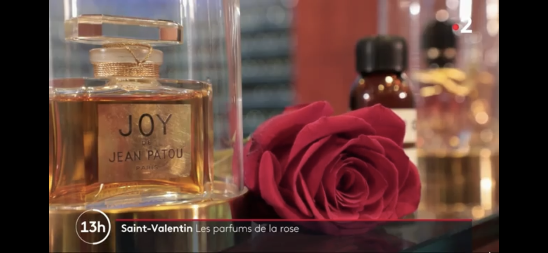 La rose dans les parfums